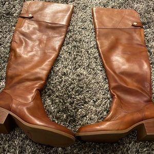 INC brand Size 8 camel color knee high boot